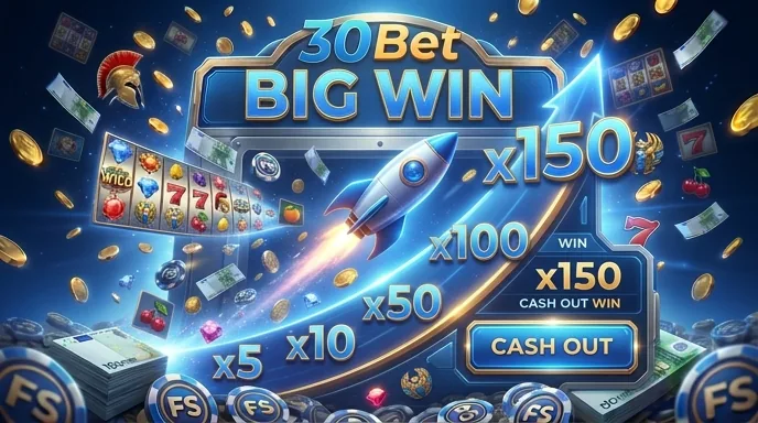Crash-game met oplopende multipliers x5 x10 x100 en cashout-knop